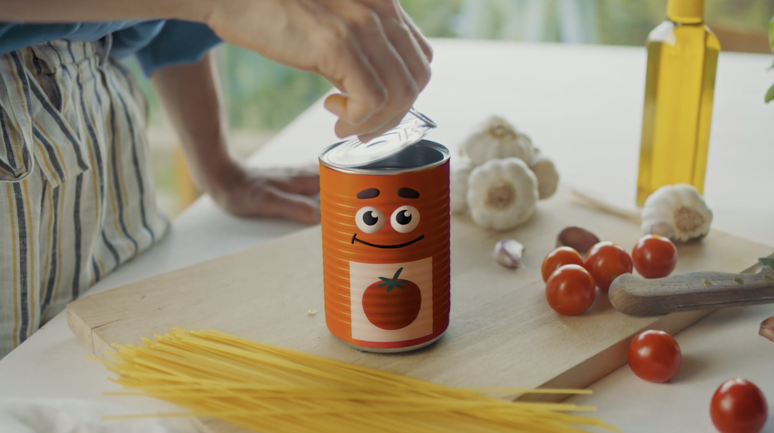 Character Brand Kitchen Scene
